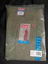 Coleman Pants Size 38 X 30 Dusty Olive Color