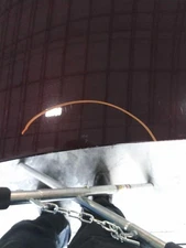 2017 Kia Sorento Right Fender Maroon OEM Used with Scratches - 155068