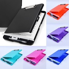 Clipboard with Storage Case Plastic A4 Clipboard Storage Box for School & Office