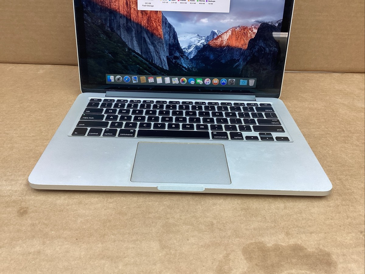 Apple MacBook Pro Early 2015 Intel Core i5-5257U 2.7GHz 8GB RAM