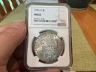 1901-O Morgan Silver Dollar Bright White NGC MS63