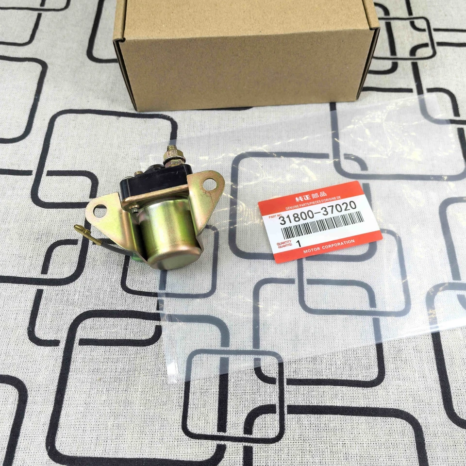Solenoide relé de arranque OEM para Suzuki 1977-1988 GS 250 300 400 550 650 750 850 Foto 3 de 4