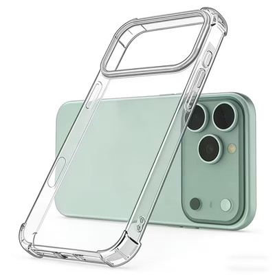 Hülle für iPhone 17 17E Pro Max 16 15 Clear Case Handyhülle + 2 Displayschutz