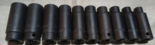 Mac Deepwell Impact Sockets 12 Drive Metric 10 - 19mm