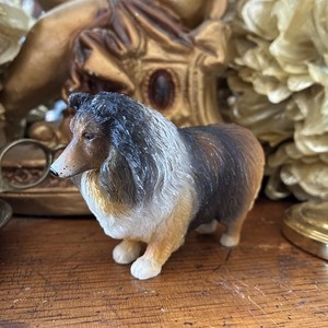 VTG Shetland Sheepdog Sheltie Figurine 