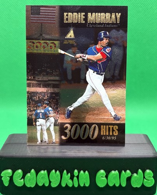 #ad #ad Eddie Murray 1995 Pinnacle Zenith Edition 3000 Hits #43 Cleveland Indians $1.25