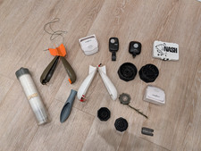 Pacchetto di sicurezza Carp Fishing Tackle & Bankside: Airbomb, allarmi PIR, PVA, Nash
