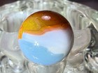P34- Vintage Peltier Glass Company Rainbow 19/32” Near Mint-🔥🔥🔥 — photo 2