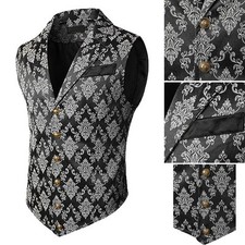 Classic Single Breasted Victorian Waistcoat for Men Stylish and Trendy