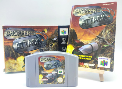 Chopper Attack CIB+OVP (Nintendo 64) N64