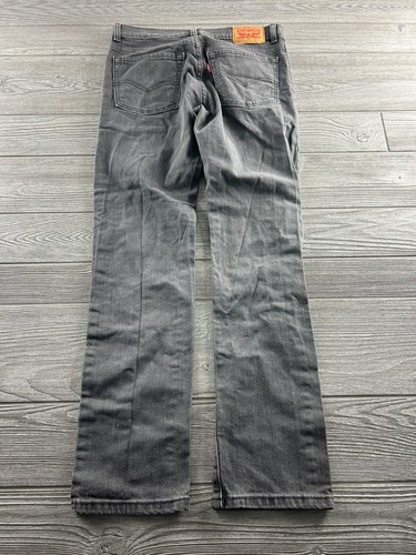 LEVIS 510 Jeans Kids SIZE 16 REG 28X28 Gray Skinny Leg Cotton Blend - Picture 3 of 9