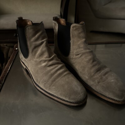 $898 John Varvatos Collection Fleetwood Leather Chelsea Boots Size 11 $898 John Varvatos Collection Fleetwood Leather Chelsea  main image 3