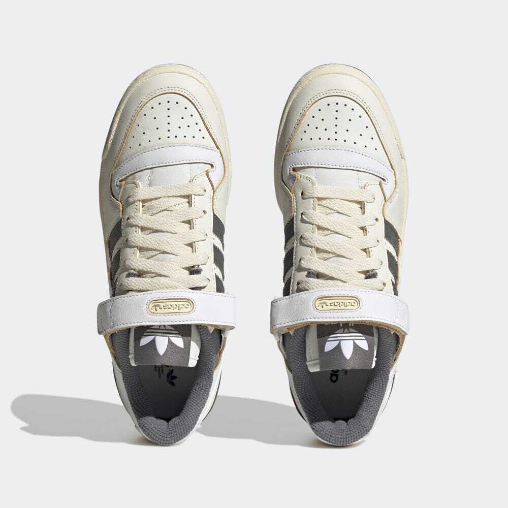 ★adidas★ Forum 84 Low W White Grey HQ4374 adidas Originals Women's Forum 84 Low Off White Grey HQ4374