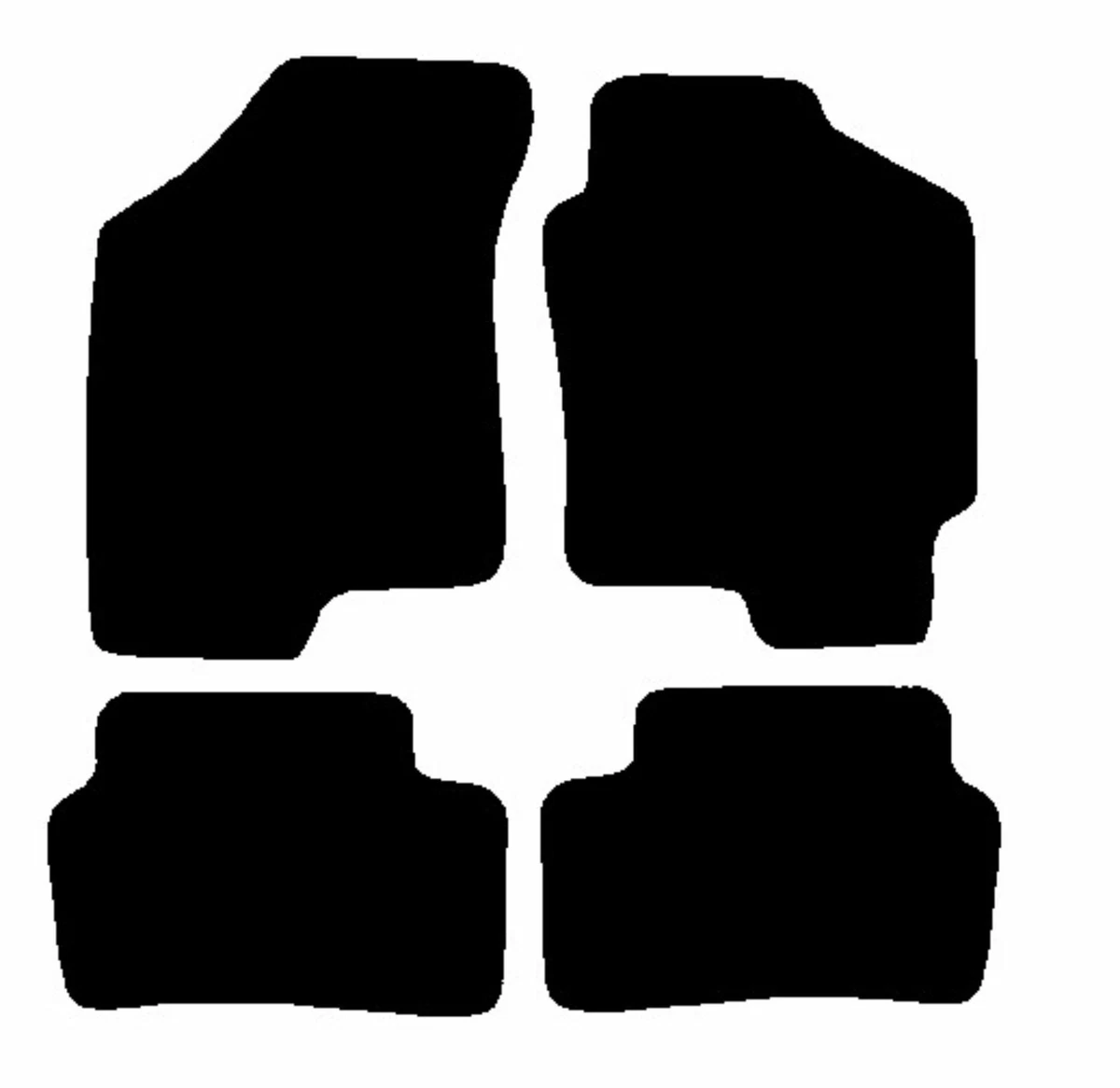 Tailored For Hyundai Coupe 1997 2001 Black Premier Car Mats