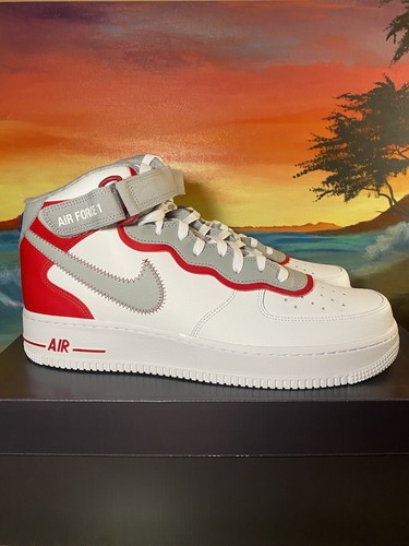 Nike Air Force 1 '07 LV8 Mid Athletic Club {DH7451-100} Men’s Size 12.5 - Picture 2 of 13
