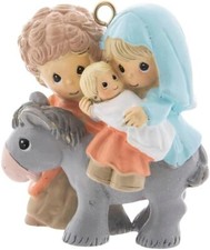 Precious Moments Peace On Earth Resin Christmas Tree Ornament Holiday Decoration