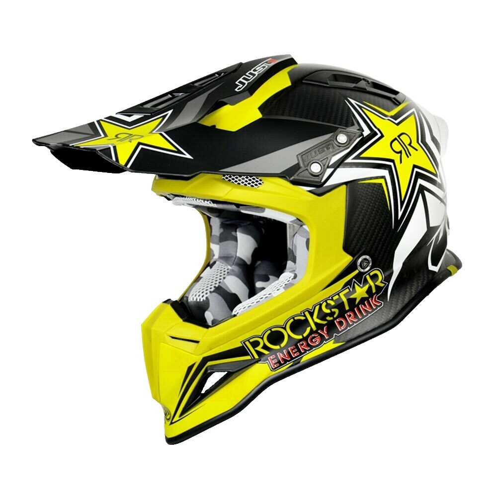 Thor Rockstar Energy Dirt Bike Gear Riding Gear White And Gold