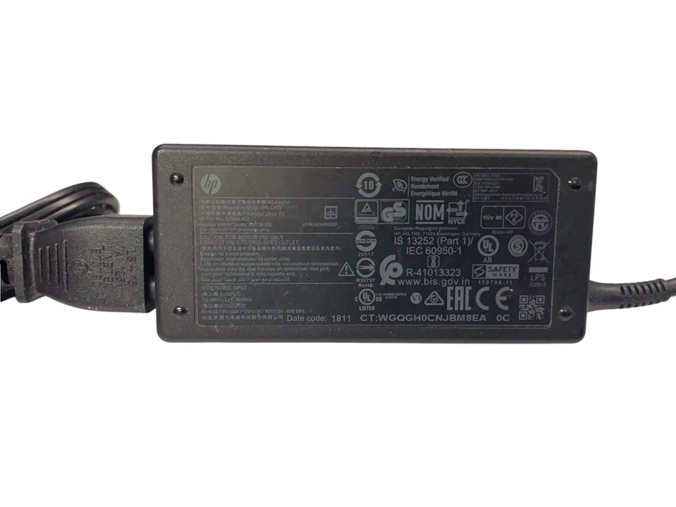 批量 x10 惠普 45W USB-C 电源适配器 充电器 适用于 Chromebook/笔记本电脑等 已测试 — 第 3/3 张图片