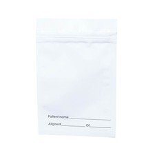 100 Pcs Blank Aligner Pouches 4" x 6" 3 Seal Flat Pouch Smell Proof Bags