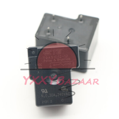 Relais TE T9AS1D12-12 - 12VDC 30A - 4 Broches (4-PIN) - Neuf En Emballage D'origine