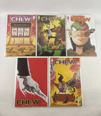 Chew Image Comics Lot of 5 Issues #41-45 Tony Chu