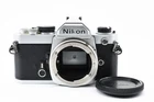 Nikon FM Silver 35mm SLR Film Camera From From Japan 240505