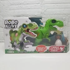 ZURU ROBO ALIVE ATTACKING T-REX W/GLOWING SLIME. NEW In BOX