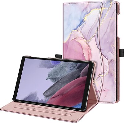Multi-Angle Case For Samsung Galaxy Tab A7 Lite 8.7'' 2021 Stand Cover w Pocket