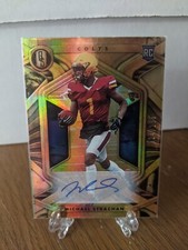 Mike Strachan Rookie Auto x/199 | 2021 Gold Standard | Panthers Colts Charleston