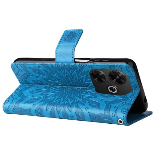 Xiaomi Redmi Handy Tasche Handyhülle Schutz Hülle Blumen Flip Cover Case Etui - Zdjęcie 8 z 13