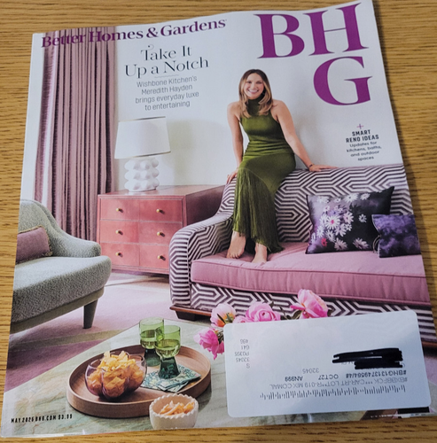 Meredith Hayden Better Homes & Gardens May 2025