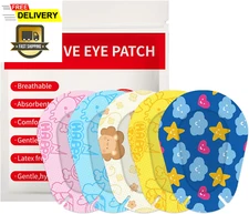 30Pcs Adhesive Eye Patches Eye Patches for Kids Teens Eye Pad Disposable Adhesiv