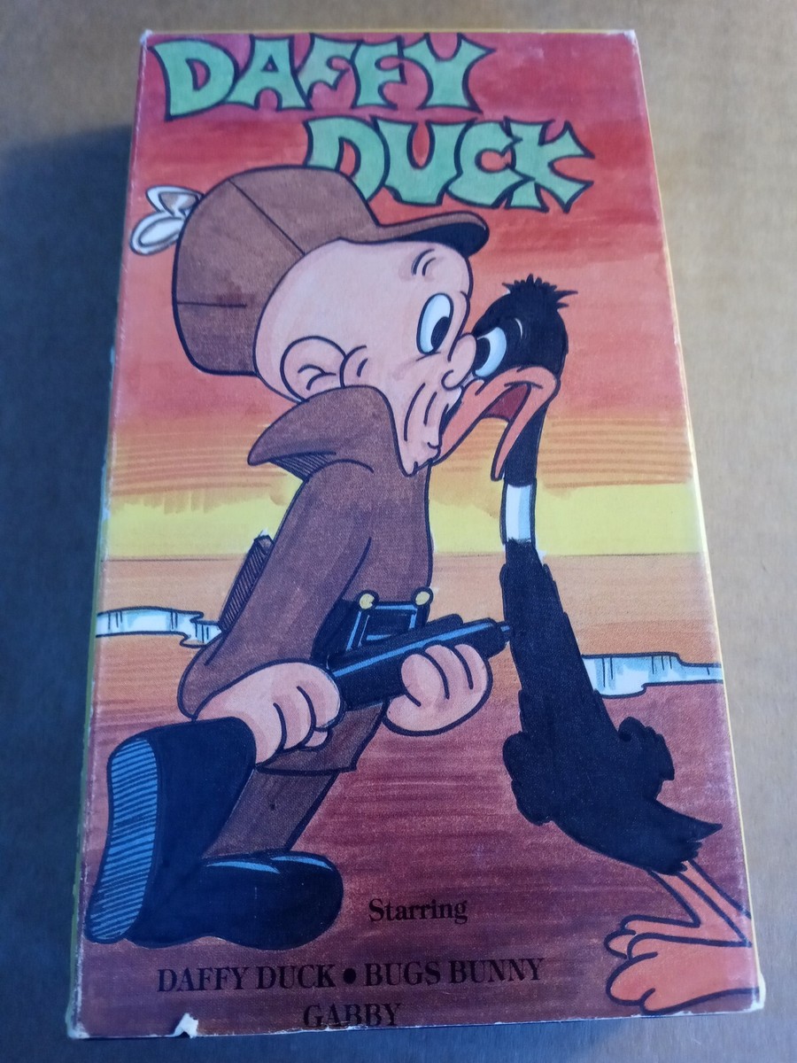 DAFFY DUCK Star Classics (VHS, 1987) 4 Shorts Bugs Bunny Gabby No