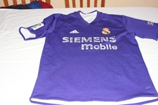 CAMISETA FUTBOL OFICIAL VINTAGE REAL MADRID CENTENARIO REVERSIBLE ADIDAS TALLA S