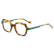 Acetate Retro Square Eyeglass frames Colorful Full Rim Glasses Women Men Eyewear