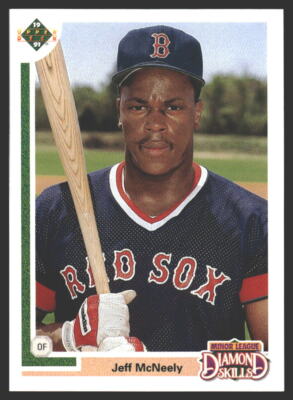 Jeff McNeely #20F 1991 Upper Deck Final Edition Boston Red SoxRC Rookie
