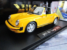 PORSCHE 911 SC 3.0 1978 Targa gelb 1978 Hackmesser Felgen 180922 KK Met 1:18