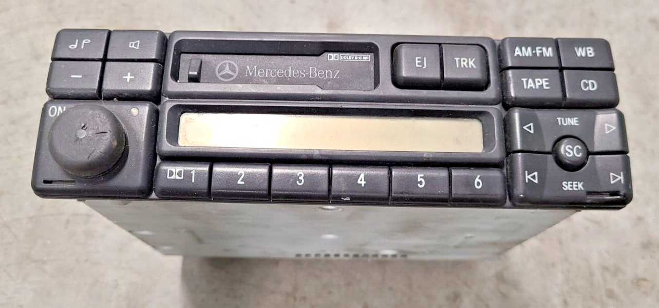 MERCEDES E420 E320 S500 S320 BECKER RADIO STEREO BE1692 CODE 0038205986