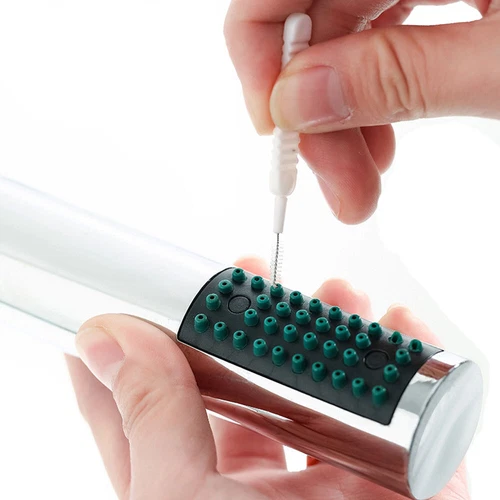 10x Shower Head Cleaning Brush Gap Hole Anti-Clogging Cleaner Brushes Tool . - Bild 5 von 17