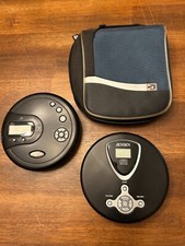 Vintage Collectible Three CD Items Two CD Players Compac Disc Jensen Battery