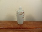 Old Porcelain Snuff Bottle - Hand Painted Bird & Flowers — photo 4