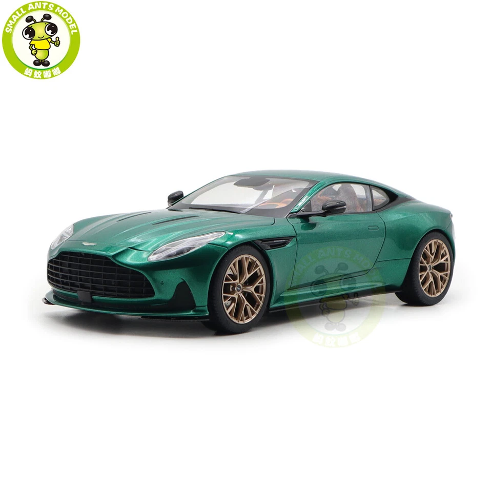 1/18 Aston Martin DB12 DB 12 Modelo Diecast Verde Británico Coche de Juguete Regalos Foto 2 de 4