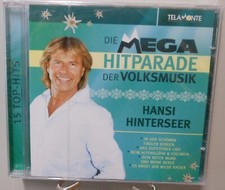 Hansi Hinterseer CD Mega Hitparade der Volksmusik 15 Lieder Gute Laune #T563