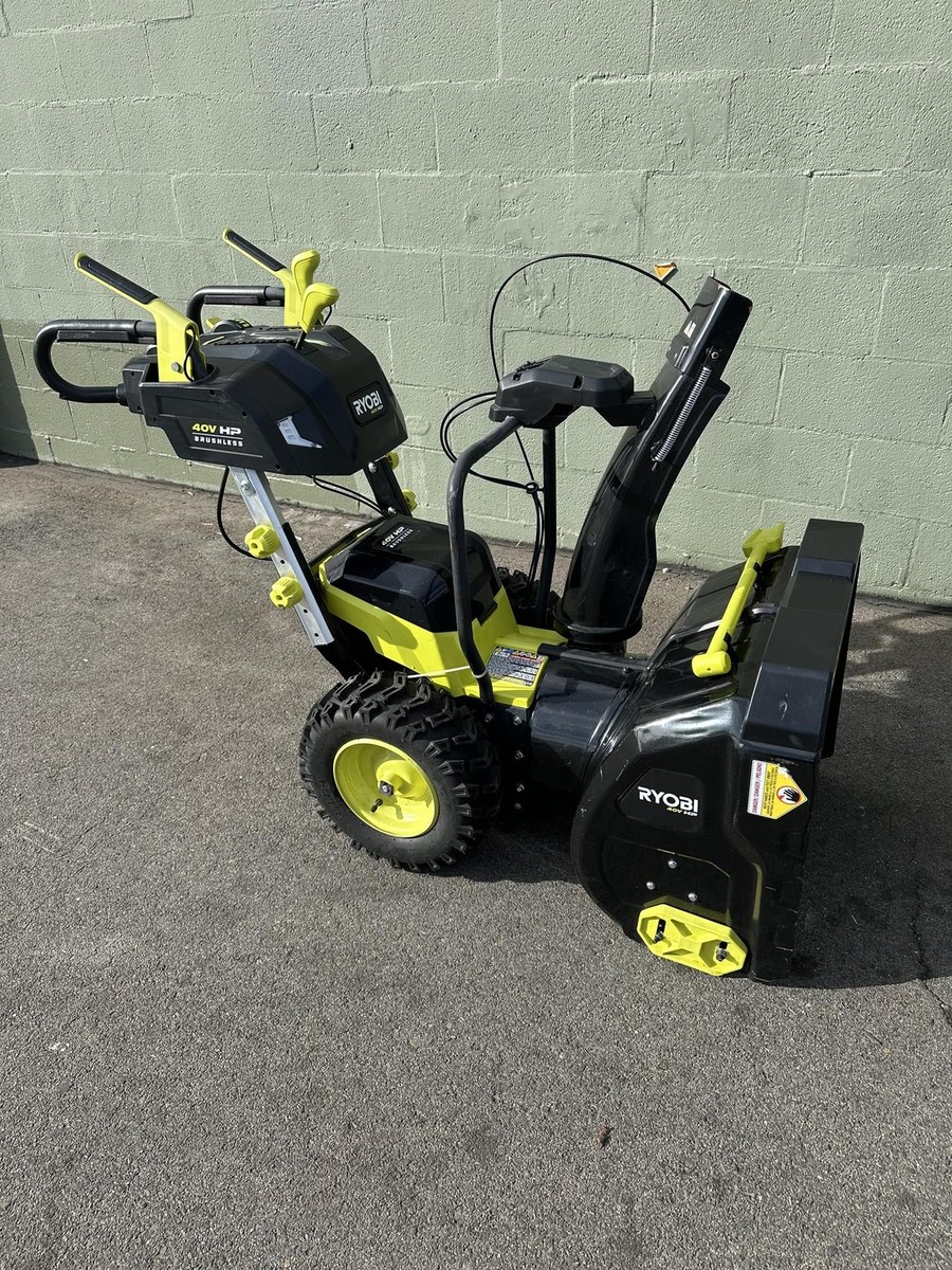 RYOBI 40V HP Brushless Whisper Series 24” Two-Stage Snow Blower