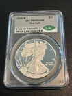 2020-W PROOF American Silver Eagle - West Point - CAC PR69 DCAM