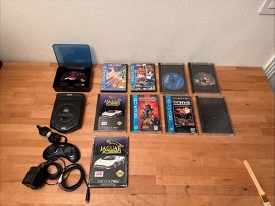 Sega Cdx Tested Working With Two Controllers 7 Games And Cables