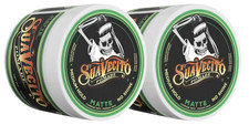 Suavecito Pomade Matte No Shine Formula 4 oz, 2 Pack - Medium Hold Hair Pomade