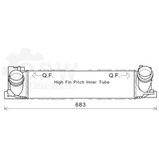 Ladeluftkühler Ladeluft Kühler für BMW 3 Gran Turismo 3er 1er F34 F33 F20