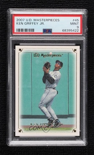 2007 UD Masterpieces Ken Griffey Jr #45 PSA 9 MINT HOF