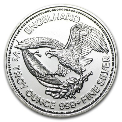1/2 oz Silver Round - Engelhard Prospector | eBay